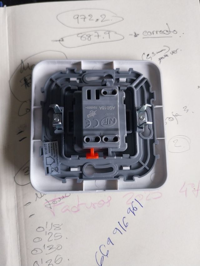 Bodner Mauka Interruptores Grises x5