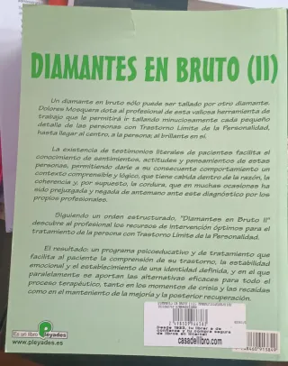 3 libros de DOLORES MOSQUERA sobre TLP.