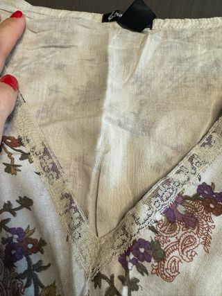 Vestido floral talla L