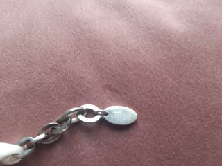 Pulsera Lotus Style unisex plata y blanco