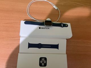 Apple Watch SE (Gen 2) S/M Azul/Plata