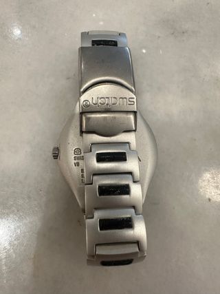 Swatch Irony Aluminio Reloj Plata