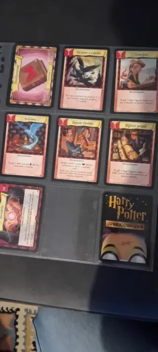 37 carte Harry Potter Trading Card Game