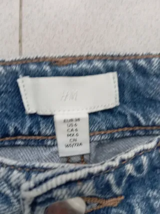 Pantalón vaquero ancho talla 38