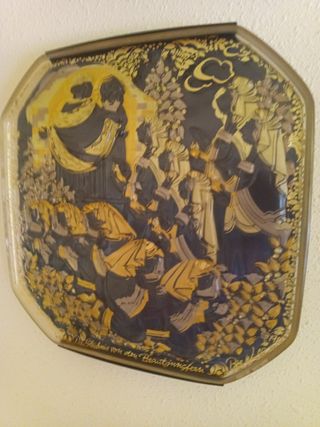 10 Piatti di Natale in Cristallo Bjorn Winblad 1978-1987