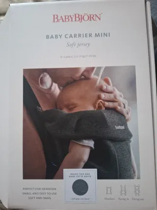 BabyBjörn Baby Carrier Mini Soft Jersey