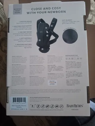 BabyBjörn Baby Carrier Mini Soft Jersey