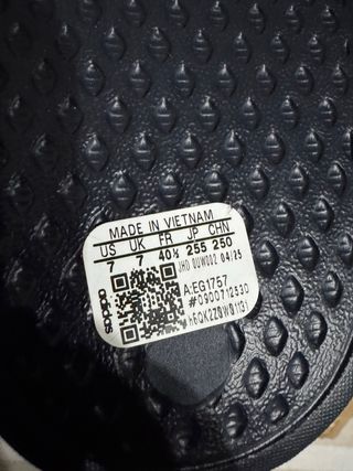 Chanclas Adidas Talla 40.5 Nuevas