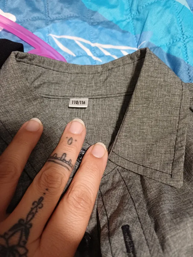 Traje de niño completo con pajarita Talla 5-6