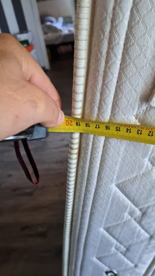 Materasso singolo con spondina