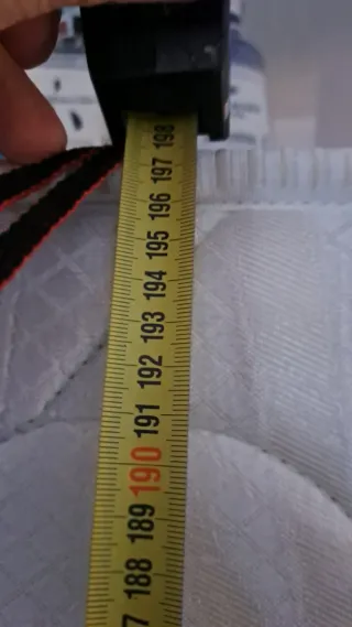 Materasso singolo con spondina