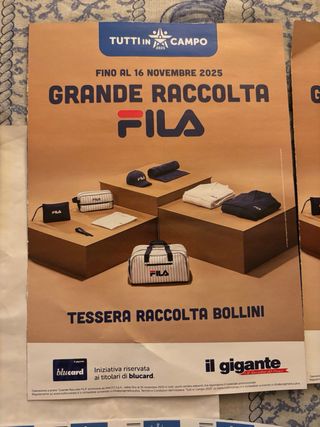 89 PUNTI “TUTTI IN CAMPO” PREMI FILA (il Gigante)