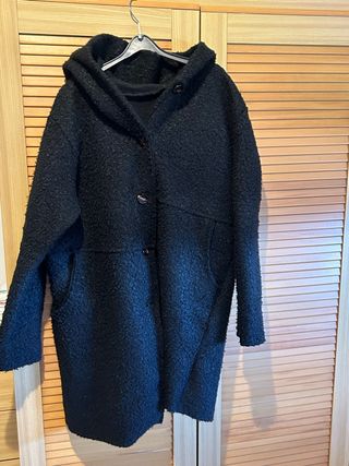 Cappotto donna lana cotta nero