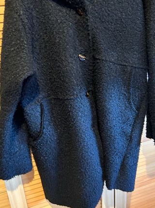 Cappotto donna lana cotta nero