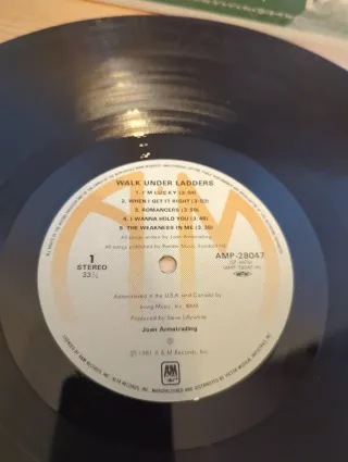 Joan Armatrading - Walk Under Ladders LP