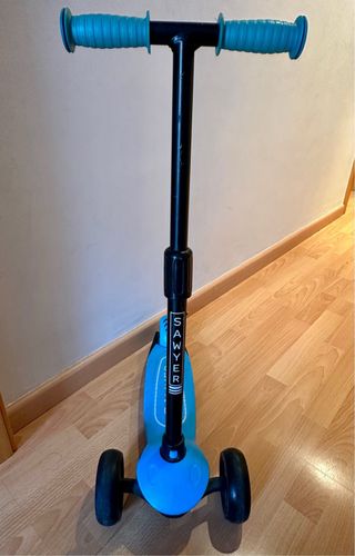 Patinete Sawyer 3 ruedas azul