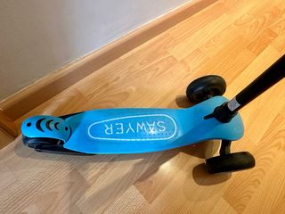 Patinete Sawyer 3 ruedas azul