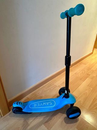 Patinete Sawyer 3 ruedas azul
