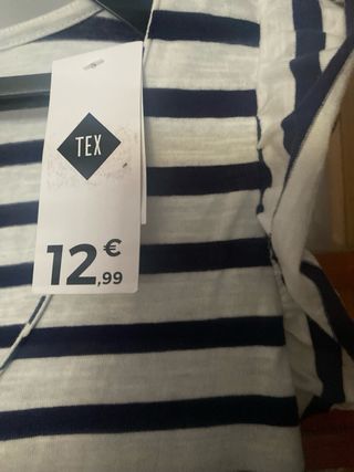 Mono rayas TEX Talla L