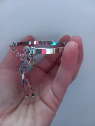 Pulsera Bimba y Lola multicolor y plateada