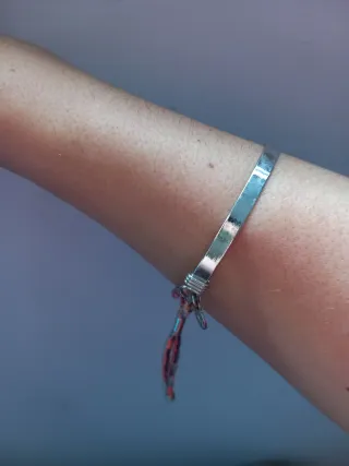 Pulsera Bimba y Lola multicolor y plateada