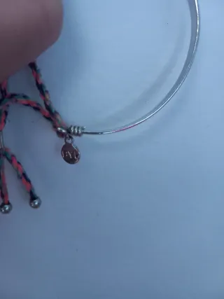 Pulsera Bimba y Lola multicolor y plateada