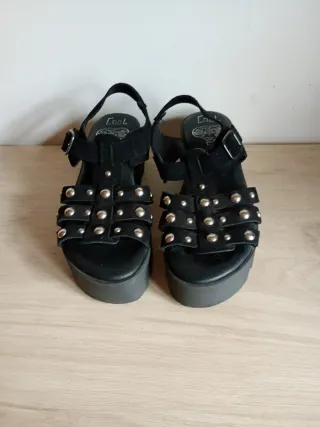 Sandalias negras mujer talla 39