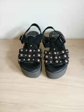 Sandalias negras mujer talla 39