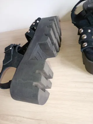 Sandalias negras mujer talla 39