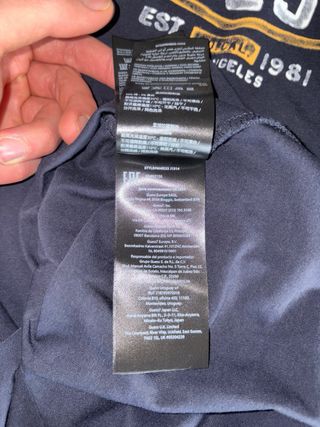 T-shirt Guess blu taglia S