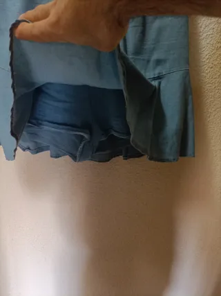 Falda pantalón vaquera