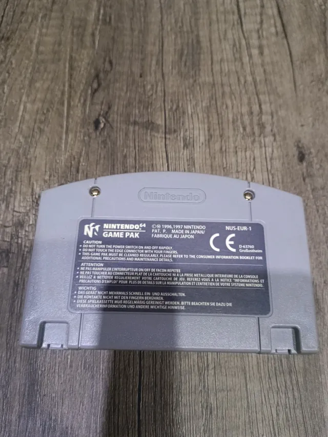 Cartucho do Jogo Zelda Ocarina of Time N64