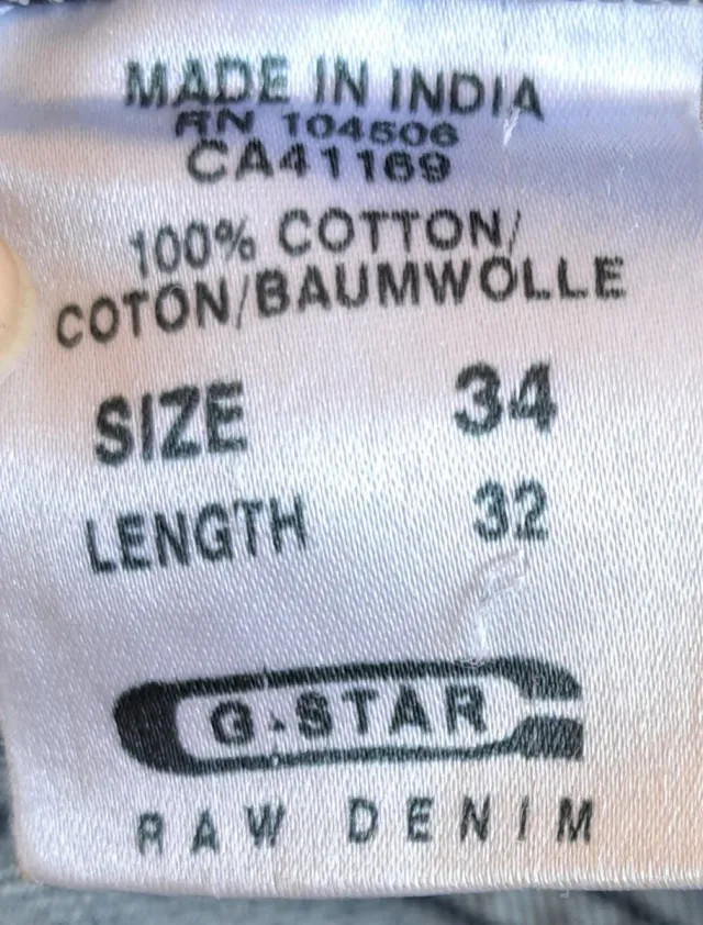 Pantalón tejano G-Star RAW azul