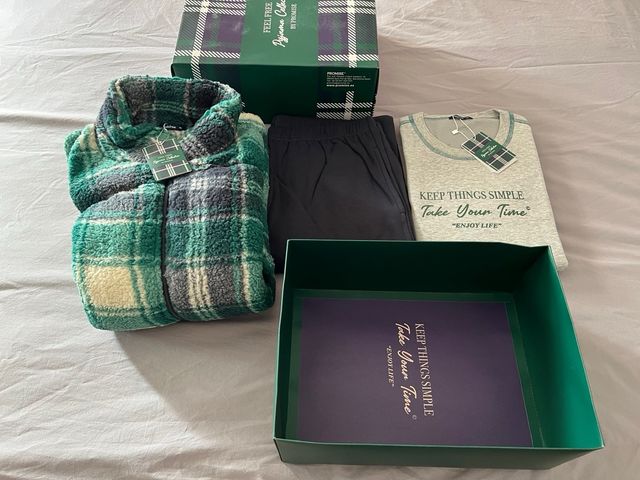 Conjunto Pijama y Bata Feel Free XXL