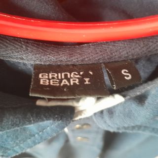 Polo slim fit azul hombre talla S, algodon