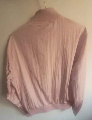 Chaqueta bomber rosa