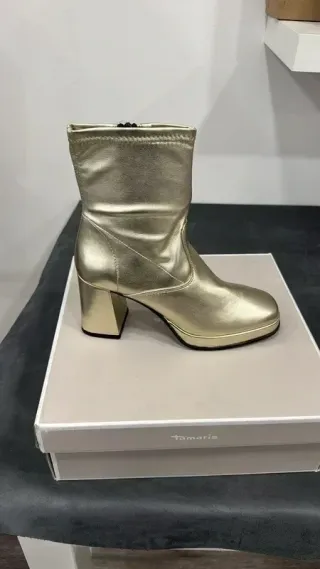 Stivali Tamaris Oro Nuovi