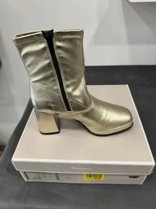 Stivali Tamaris Oro Nuovi