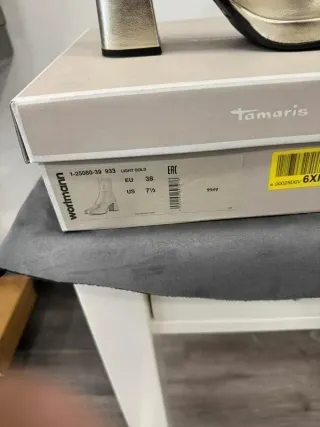 Stivali Tamaris Oro Nuovi