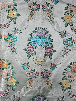 Chaleco Fallero plateado