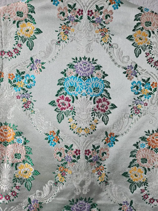 Chaleco Fallero plateado