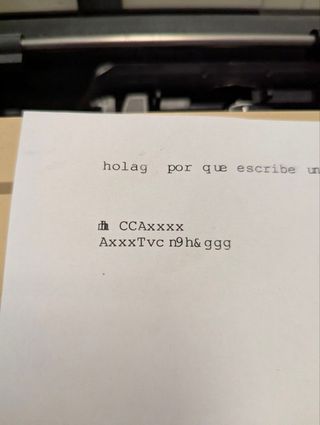 Máquina de escribir Canon ES 5