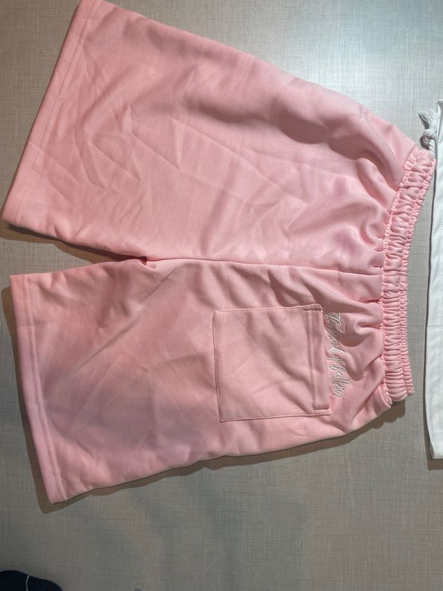 Conjunto chándal corto Brasil rosa avenir