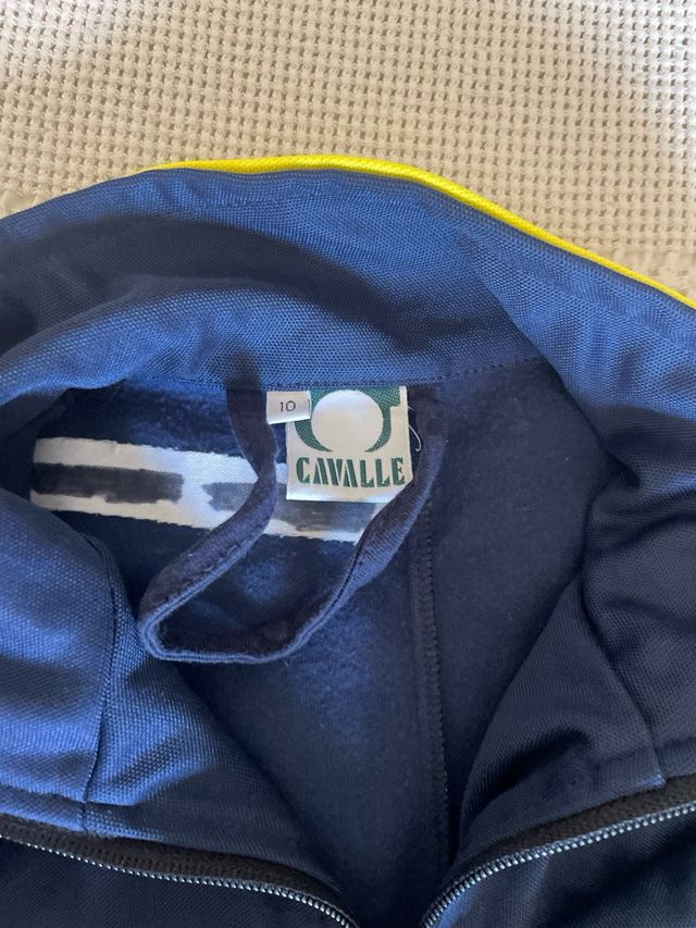 Chándal escolar chaqueta  César August talla 10