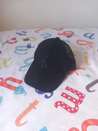 Gorra NY Negra Malla