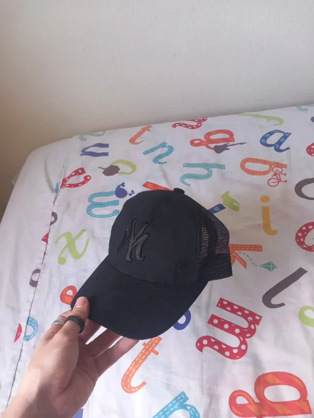 Gorra NY Negra Malla