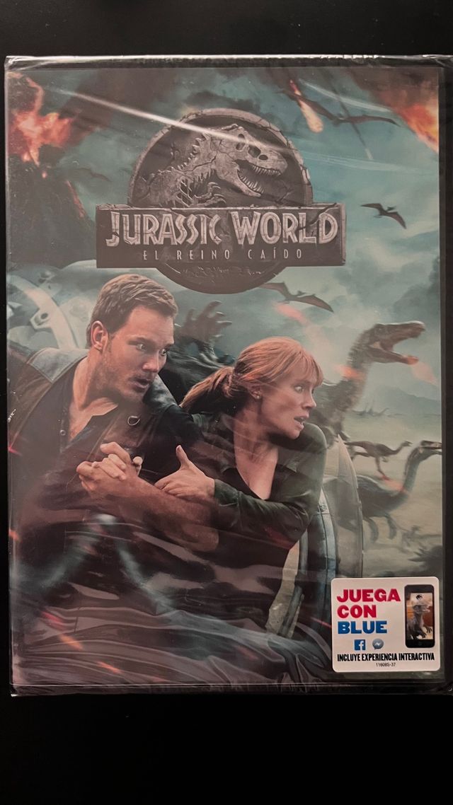 Jurassic World El Reino Caído DVD Español