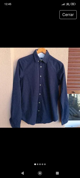 Camisa Zara Hombre Manga Larga