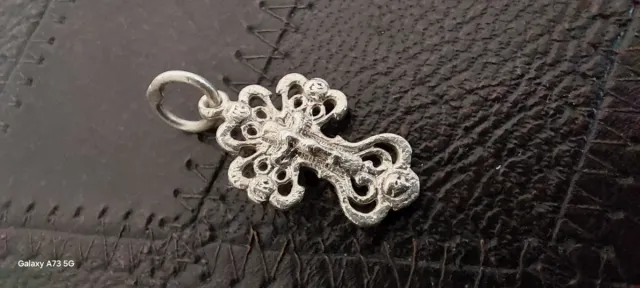 Crucifijo Plata 925 Vintage