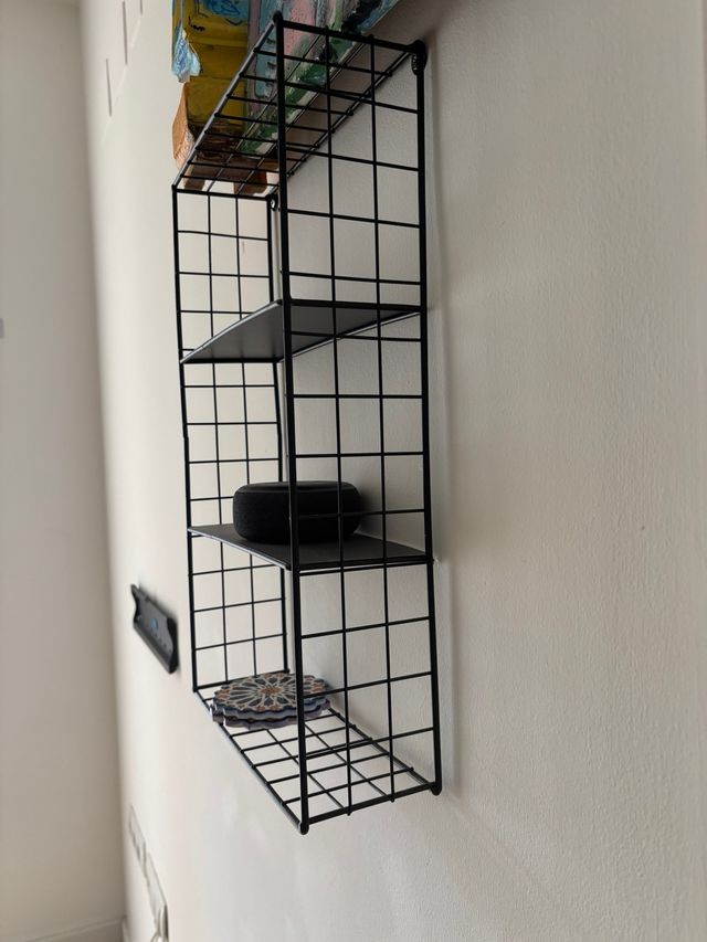 Estantería Metálica Negra